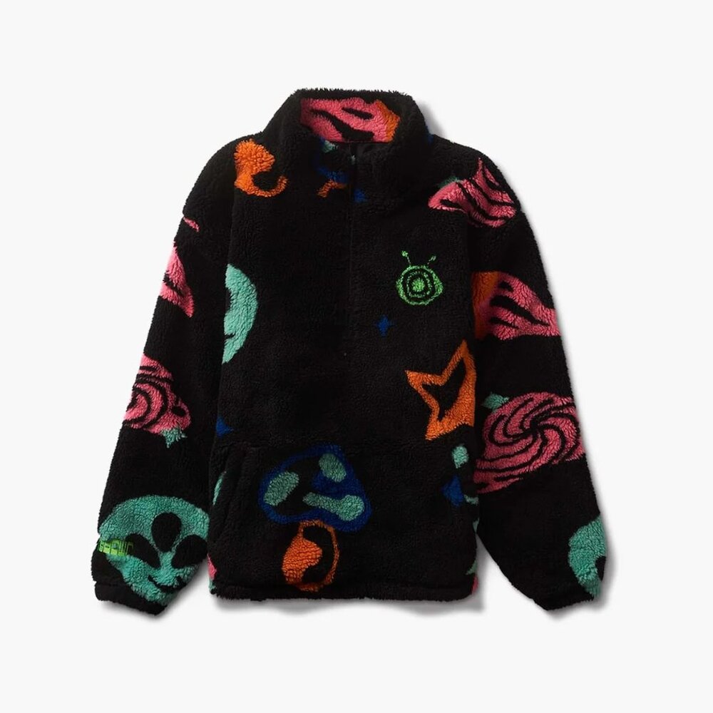 Insomniac Alien Fleece Rave Jacket